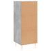 Buffet Gris béton 34,5x34x90 cm Bois d'ingénierie - Photo n°8