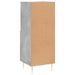 Buffet Gris béton 34,5x34x90 cm Bois d'ingénierie - Photo n°8