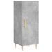 Buffet Gris béton 34,5x34x90 cm Bois d'ingénierie - Photo n°1