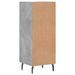 Buffet Gris béton 34,5x34x90 cm Bois d'ingénierie - Photo n°8