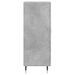 Buffet Gris béton 34,5x34x90 cm Bois d'ingénierie - Photo n°7