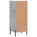 Buffet Gris béton 34,5x34x90 cm Bois d'ingénierie - Photo n°8