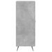 Buffet Gris béton 34,5x34x90 cm Bois d'ingénierie - Photo n°7