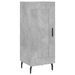 Buffet Gris béton 34,5x34x90 cm Bois d'ingénierie - Photo n°1