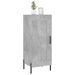 Buffet Gris béton 34,5x34x90 cm Bois d'ingénierie - Photo n°3