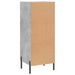 Buffet Gris béton 34,5x34x90 cm Bois d'ingénierie - Photo n°8