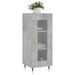 Buffet Gris béton 34,5x34x90 cm Bois d'ingénierie - Photo n°3