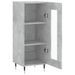 Buffet Gris béton 34,5x34x90 cm Bois d'ingénierie - Photo n°6