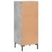 Buffet Gris béton 34,5x34x90 cm Bois d'ingénierie - Photo n°8