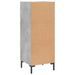 Buffet Gris béton 34,5x34x90 cm Bois d'ingénierie - Photo n°8