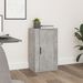 Buffet Gris béton 40x33x70 cm Bois d'ingénierie - Photo n°1