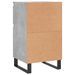 Buffet gris béton 40x35x70 cm bois d'ingénierie - Photo n°8