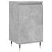 Buffet gris béton 40x35x70 cm bois d'ingénierie - Photo n°1