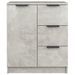 Buffet Gris béton 60x30x70 cm Bois d'ingénierie - Photo n°1