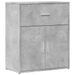 Buffet gris béton 60x31x70 cm bois d'ingénierie - Photo n°1