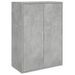 Buffet gris béton 60x31x84 cm bois d'ingénierie - Photo n°1