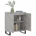 Buffet Gris béton 60x35x70 cm Bois d'ingénierie - Photo n°4