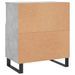 Buffet Gris béton 60x35x70 cm Bois d'ingénierie - Photo n°8