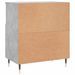 Buffet Gris béton 60x35x70 cm Bois d'ingénierie - Photo n°8