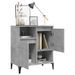 Buffet Gris béton 60x35x70 cm Bois d'ingénierie - Photo n°4