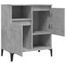 Buffet Gris béton 60x35x70 cm Bois d'ingénierie - Photo n°6