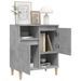 Buffet Gris béton 60x35x70 cm Bois d'ingénierie - Photo n°4