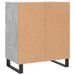 Buffet Gris béton 60x35x70 cm Bois d'ingénierie - Photo n°8