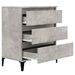 Buffet Gris béton 60x35x70 cm Bois d'ingénierie - Photo n°7