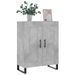 Buffet gris béton 69,5x34x90 cm bois d'ingénierie - Photo n°3