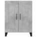 Buffet gris béton 69,5x34x90 cm bois d'ingénierie - Photo n°5