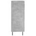 Buffet gris béton 69,5x34x90 cm bois d'ingénierie - Photo n°7