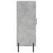 Buffet gris béton 69,5x34x90 cm bois d'ingénierie - Photo n°7