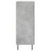 Buffet gris béton 69,5x34x90 cm bois d'ingénierie - Photo n°7