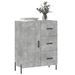 Buffet gris béton 69,5x34x90 cm bois d'ingénierie - Photo n°3