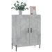 Buffet gris béton 69,5x34x90 cm bois d'ingénierie - Photo n°3