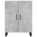 Buffet gris béton 69,5x34x90 cm bois d'ingénierie - Photo n°5