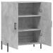 Buffet gris béton 69,5x34x90 cm bois d'ingénierie - Photo n°6