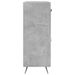 Buffet gris béton 69,5x34x90 cm bois d'ingénierie - Photo n°7