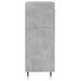 Buffet gris béton 69,5x34x90 cm bois d'ingénierie - Photo n°7