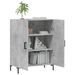 Buffet gris béton 69,5x34x90 cm bois d'ingénierie - Photo n°4