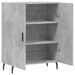 Buffet gris béton 69,5x34x90 cm bois d'ingénierie - Photo n°6