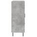 Buffet gris béton 69,5x34x90 cm bois d'ingénierie - Photo n°7