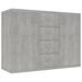 Buffet Gris béton 88x30x65 cm - Photo n°1