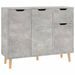 Buffet Gris béton 90x30x72 cm - Photo n°1