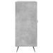 Buffet gris béton 90x34x80 cm bois d'ingénierie - Photo n°7