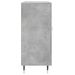 Buffet gris béton 90x34x80 cm bois d'ingénierie - Photo n°7