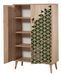 Buffet haut 2 portes en bois clair Kiza 121 - Photo n°2