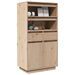 Buffet haut 60x40x116,5 cm Bois massif de pin - Photo n°4