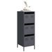 Buffet haut anthracite 39x35x103,5 cm acier - Photo n°1