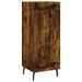 Buffet haut Chêne fumé 34,5x34x180 cm Bois d'ingénierie - Photo n°7